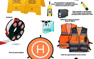 Matériel de signalisation et de contrôle des conditions de vols