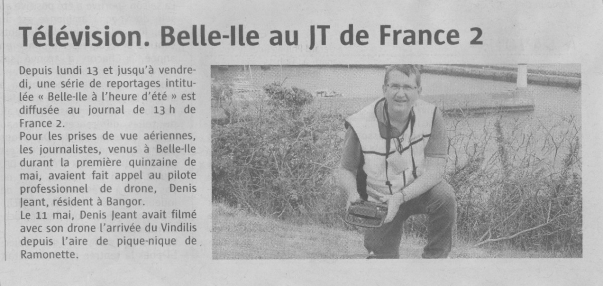 Page du Télégramme du 15 juin 2016
