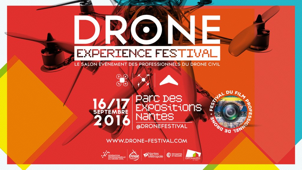 Affiche drone experience festival 2016