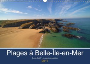 Couv. calendrier Plages à Belle-île-en-mer