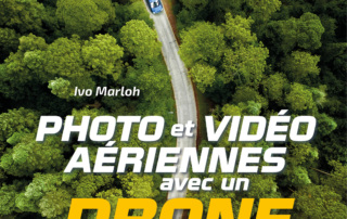 Première de couverture livre photo et vidéo aériennes avec un drone chez Dunod
