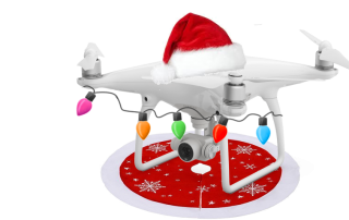 Drone à Noël