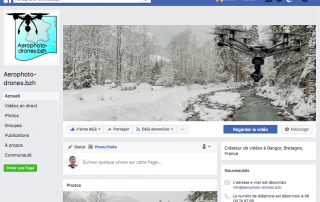 Page Facebook Aerophoto-drones.bzh