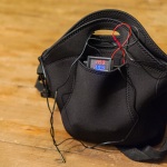Sac chauffe-batteries fermé avec le thermomètre à deux sondes