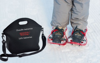 sac chauffe-batteries pour drones