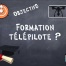 tableau noir et formations drones